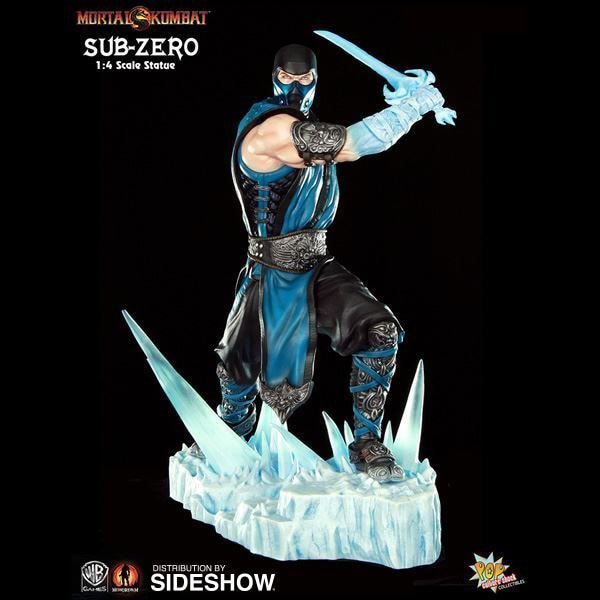Mortal Kombat Polystone Statue Sideshow Sub Zero 1 4