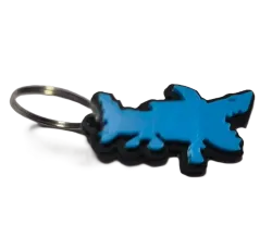 Брелок League of Legends Arcane Ліга Легенд Logo Keychain ABS пластик 4 см.