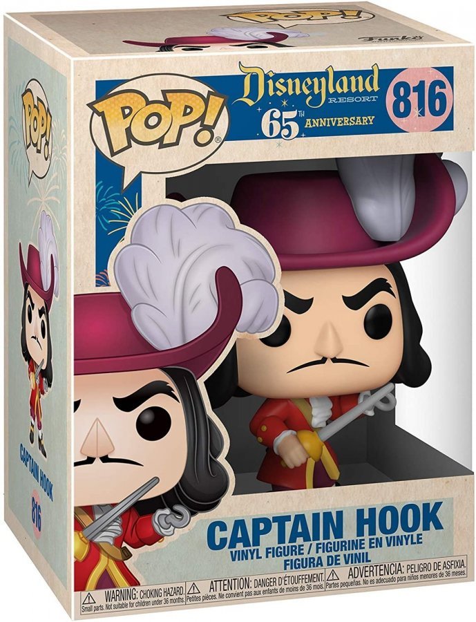 Captain hook funko clearance pop