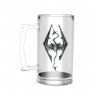 Кружка Skyrim - Dragon Symbol Glass stein