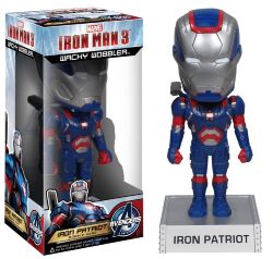 Фігурка Avengers Iron Man 3 Movie Iron Patriot 7-Inch Bobble Head
