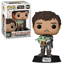 Фигурка Funko Star Wars: The Mandalorian with Grogu Фанко Звёздные войны: Мандалорец 461