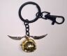 Брелок 3D Harry Potter Golden Snitch (Black chain)
