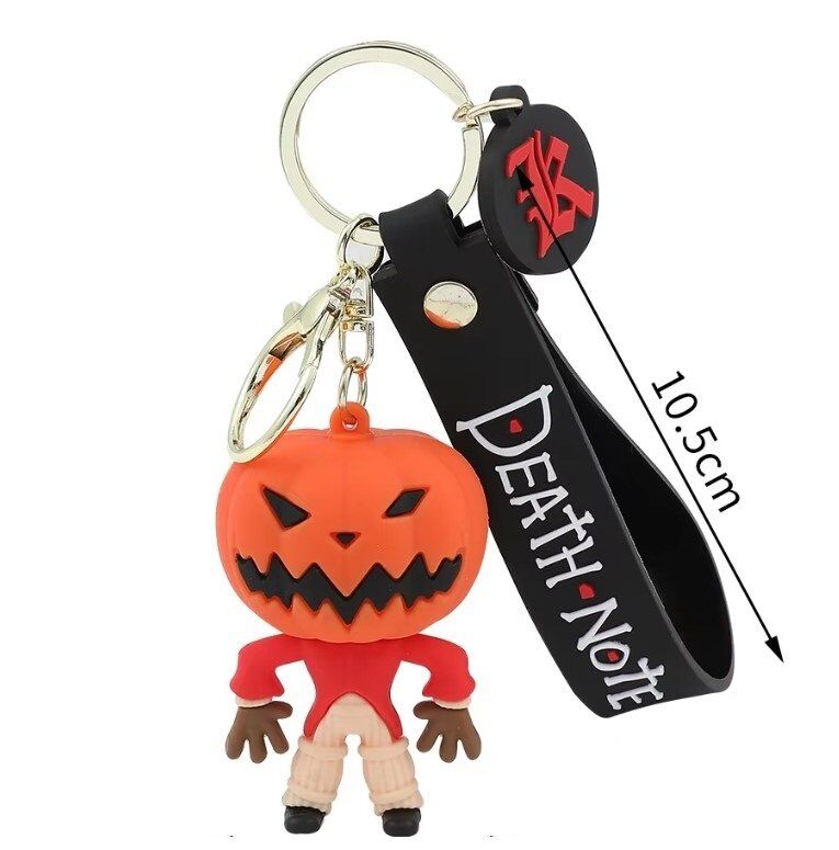 Брелок підвіска на рюкзак Death Note 3D Keychain Зошит смерті Pumpkin