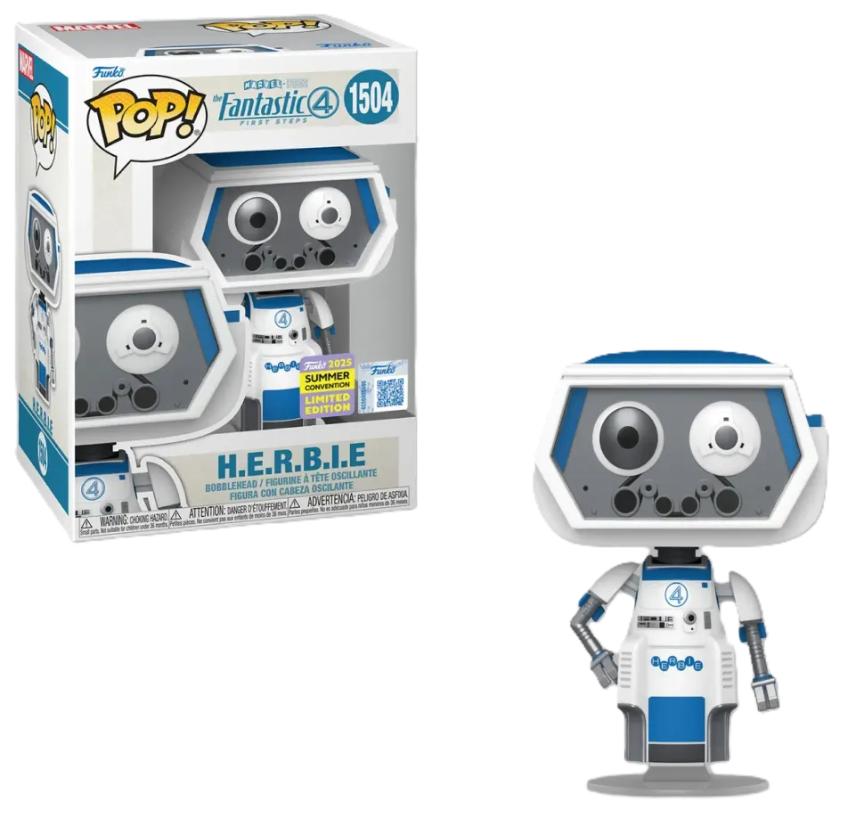 Фігурка Funko Marvel: Fantastic Four: HERBIE фанко Г.Є.Р.Б.І. (Exclusive) 1504