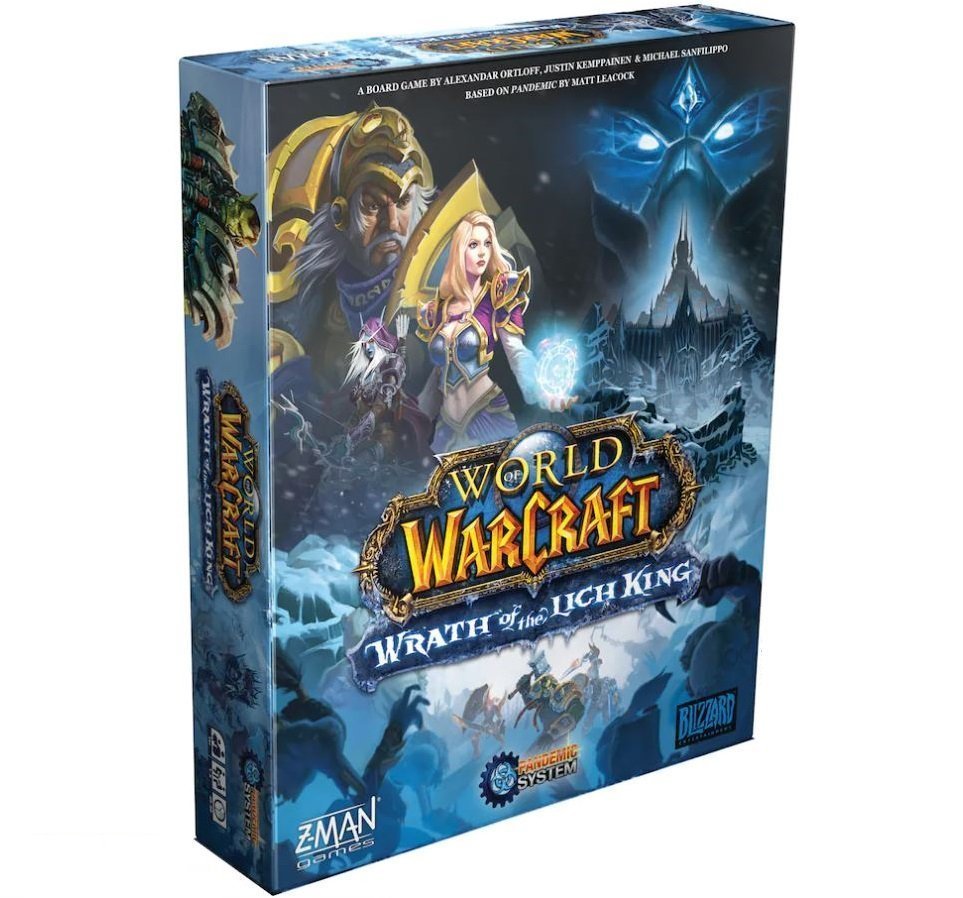 Настольная игра Blizzard World of Warcraft Wrath of the Lich King Pandemic  Board Game actionfigures.com.ua World of Warcraft 2 999 грн.