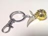 Брелок 3D Harry Potter Golden Snitch (Silver chain)