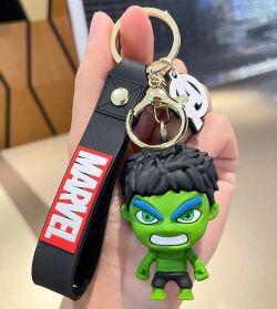 Брелок подвеска на рюкзак Marvel Hulk Халк 3D Keychain Backpack
