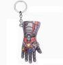 Брелок Marvel Keychain Рукавичка нескінченності залізної людини Танос 8 см.