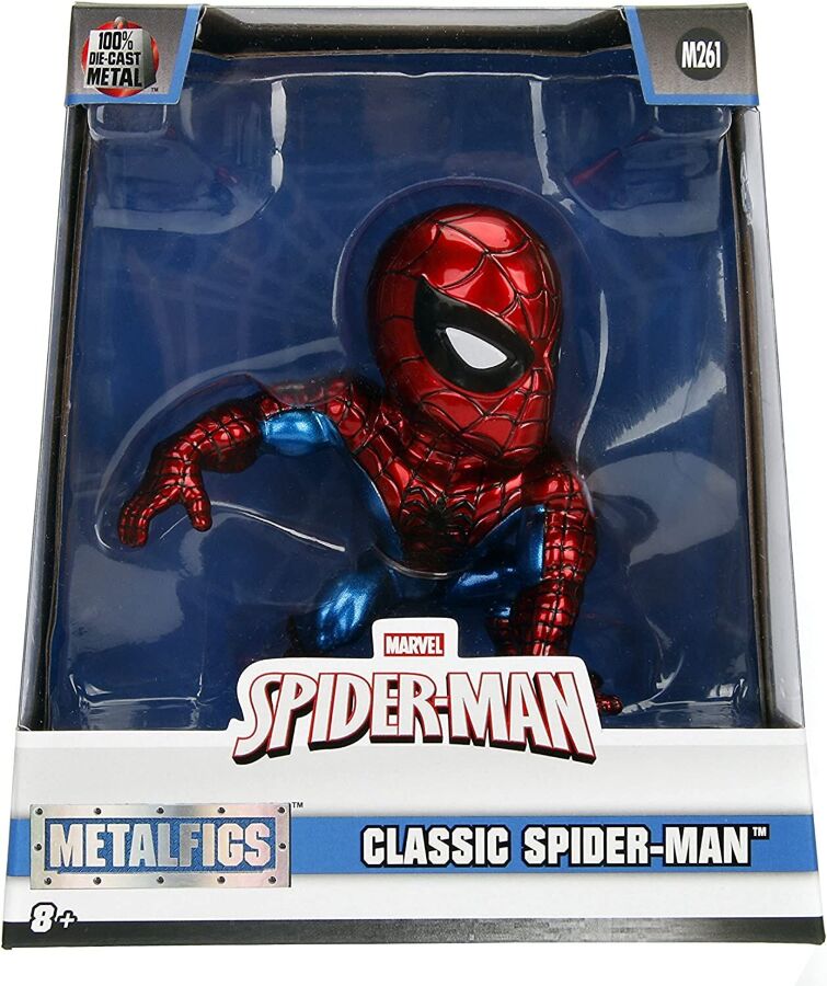 Jada Toys Diecast Marvel Classic Spiderman Figure