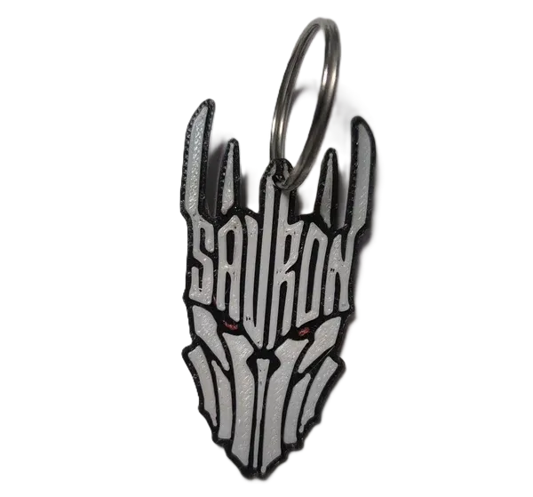 Брелок Lord of the Rings Keychain Sauron Саурон ABS пластик 5 см.