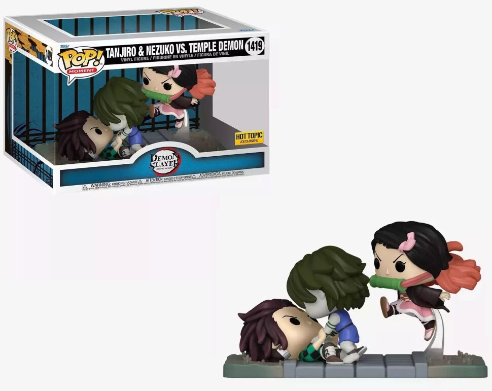 Фігурка Funko Demon Slayer Tanjiro Nezuko Temple Demon Фанко Клинок, що розсікає демонів 1419