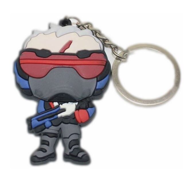 Брелок Overwatch Keychain - Soldier 76