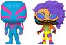 Фігурка Funko Marvel Spider-Man 2099 & Spider-Man India (Black Light) 2-Pack Людина Павук Фанко