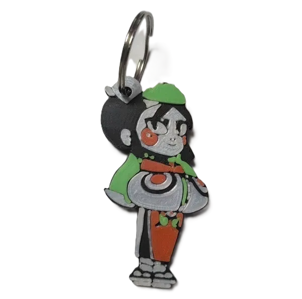 Брелок Brawl Stars Keychain Бравл старс ABS пластик Kaze 5 см.