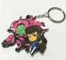 Брелок 3D Овервотч Overwatch Двосторонній об'ємний - D.Va