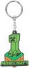 Брелок Minecraft Creeper Attack Keychain Green