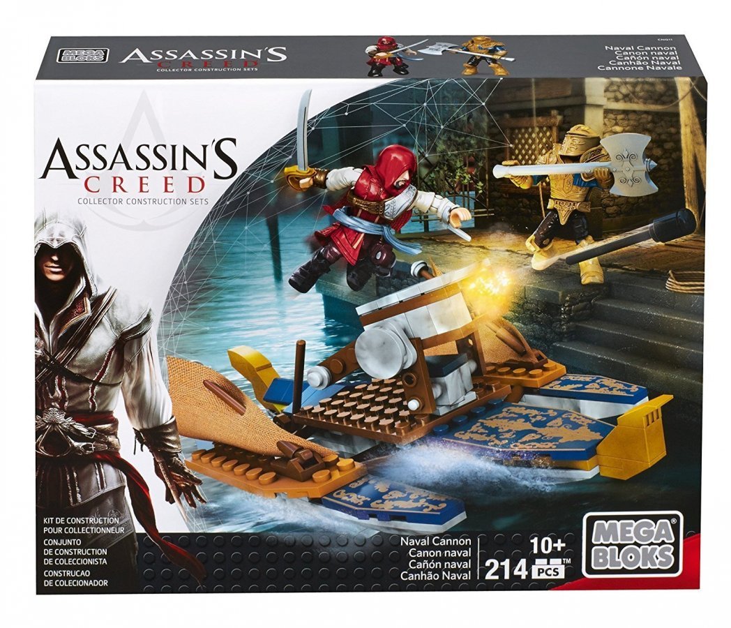 Mega Bloks Assassins Creed War Boat Building Set