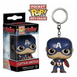 Брелок Avengers Age of Ultron Captain America Pocket Pop! Vinyl