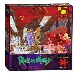 Пазл Рик и Морти Rick and Morty Puzzle (550 Piece)