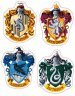 Наклейки ABYstyle Harry Potter Hogwarts Houses (Гарри Поттер) Хогвартс 