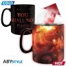 Чашка хамелеон Abystyle Lord Of The Rings You shall not pass Mug кружка Властелин колец Ты не пройдёшь 460 мл