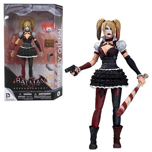 Batman arkham knight harley quinn action figure deals