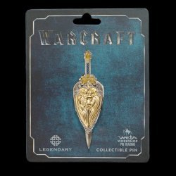 Значок collectible Pin Warcraft LLANE SWORD and SHIELD DUAL PIN