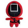 Мягкая игрушка Игра в Кальмара Plush - надзиратель Квадрат █