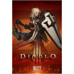 Плакат фірмовий Blizzard Diablo Crusader Poster