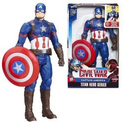 Фигурки Captain America Civil War Electronic Titan Hero Talking 12" Action Figure