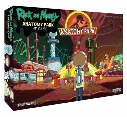 Настольная игра Рик и Морти Rick and Morty Anatomy Park Game