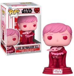 Фигурка Funko Star Wars: Valentines - Luke Skywalker and Grogu Фанко Люк Грогу 494 (примята коробка)
