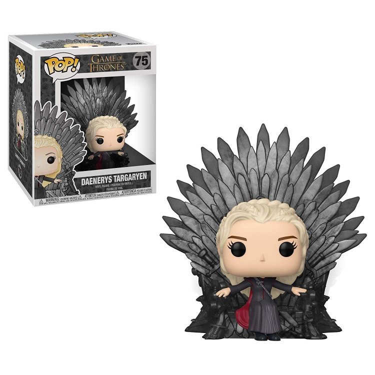 Funko pop daenerys shop iron throne