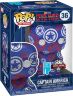 Фигурка + футболка Funko Tee Box Marvel: Captain America Коробка фанко Капитан Америка (размер M)