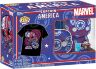 Фигурка + футболка Funko Tee Box Marvel: Captain America Коробка фанко Капитан Америка (размер M)