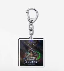 Брелок League Of Legends Arcane Anime Acrylic keychain Ліга Легенд 5