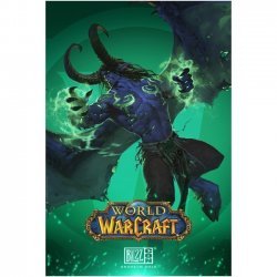 Плакат фирменный Blizzard - World of Warcraft Illidan Poster