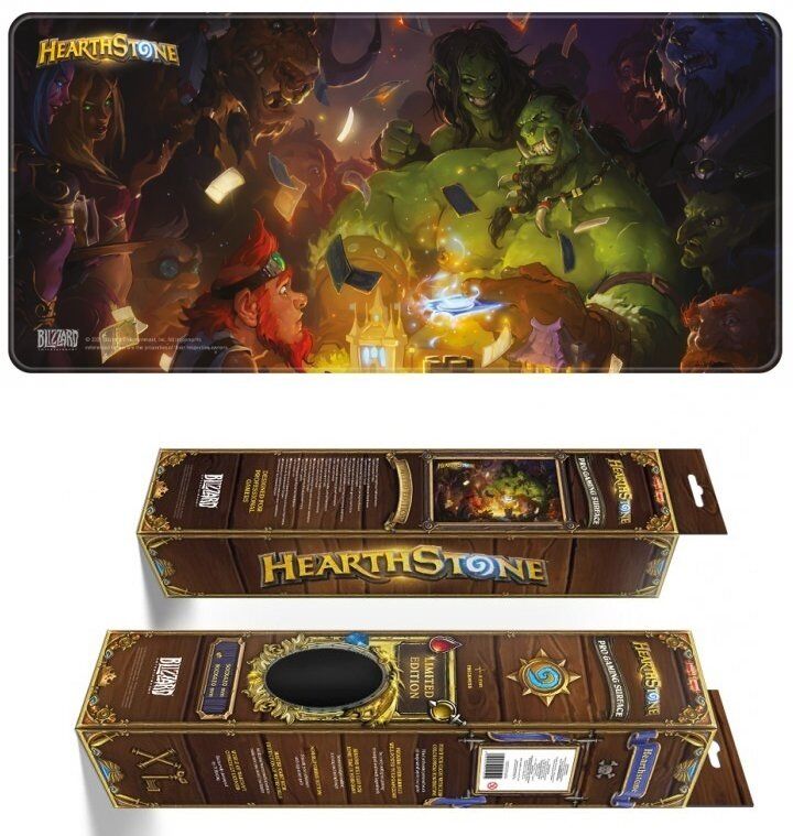 Килимок для миші ігрова поверхня Blizzard Hearthstone Heroes Хартстоун XL 90*42 cм