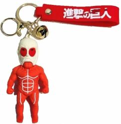 Брелок підвіска на рюкзак Attack on Titan Атака Титанів Титан 3D Keychain Anime Backpack