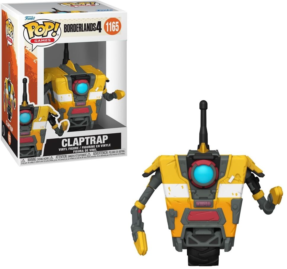 Фигурка Funko Games: Borderlands Claptrap фанко Пограничье Железяка 1165