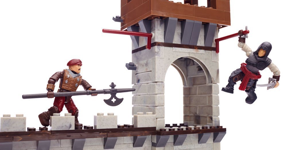 Mega bloks assassin's creed fortress attack sale