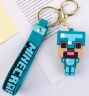 Брелок підвіска на рюкзак Minecraft Майнкрафт 3D Steve in Diamond Armor Backpack