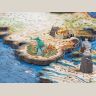 4D пазлы Game of Thrones Cityscape 4D Westeros and Essos Puzzle (891 Piece)