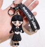 Брелок підвіска на рюкзак Wednesday Addams 3D Keychain Уенсдей Аддамс Backpack