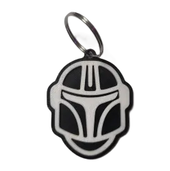 Брелок Star Wars Boba Fett Mandalorian Keychain ABS пластик Зоряні війни Мандалорець Боба Фет 5 см.