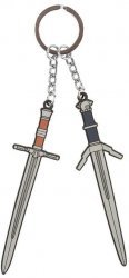 Брелок JINX The Witcher 3 Steel n Silver Keychain