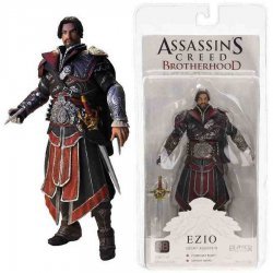 Фігурка NECA Assassins Creed Ezio EBONY UNHOODED ASSASSIN Figure