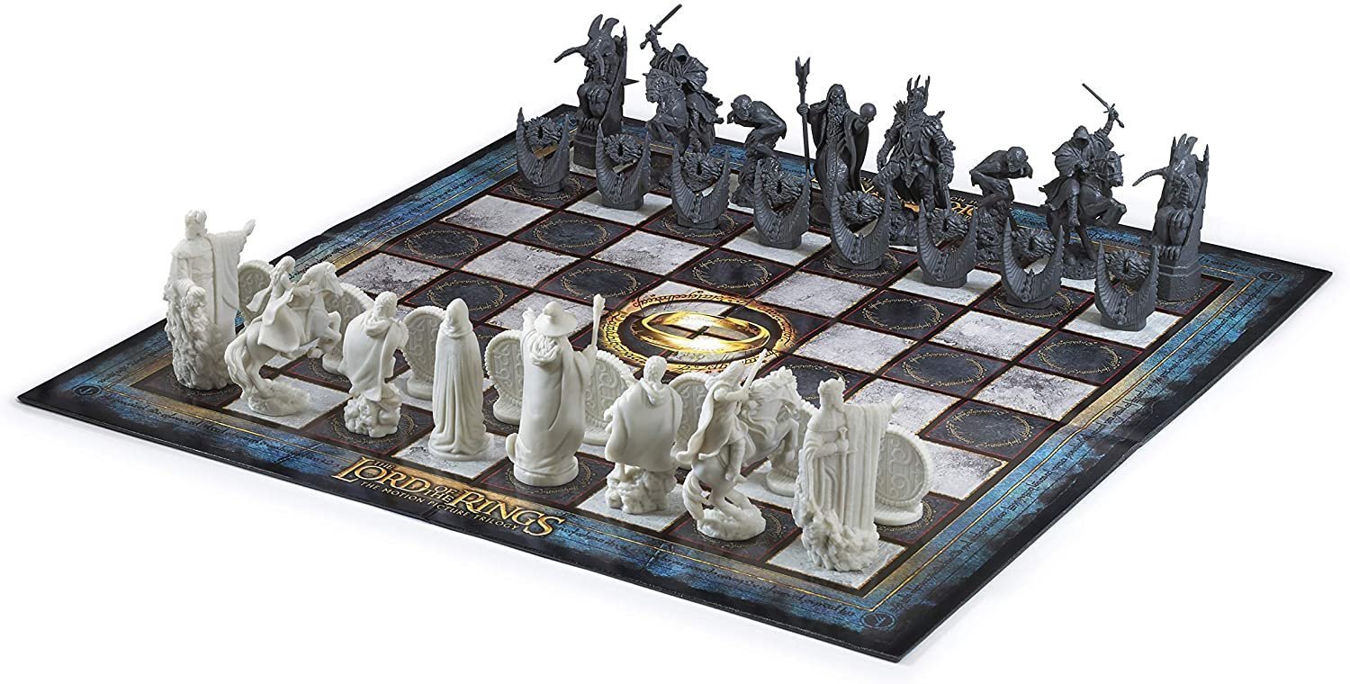 Шахматы Властелин колец Lord of The Rings Battle for Middle Earth Chess Set  (The Noble Collection) actionfigures.com.ua Властелин колец LOTR 2 899 грн.