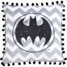 Подушка DC COMICS Batman Logo Black Pom Pom Pillow 40 см.